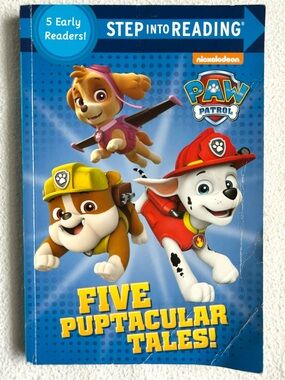 4/$20 Paw Patrol Early Readers: Five Puptacular Tales Step Into Reading